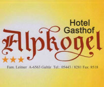 logo hotel gasthof alpkogel in galtür